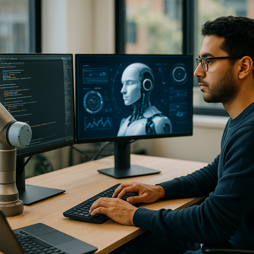 Illustration complémentaire de l’article sur Automatisation avancée : comment l’IA transforme le métier de développeur