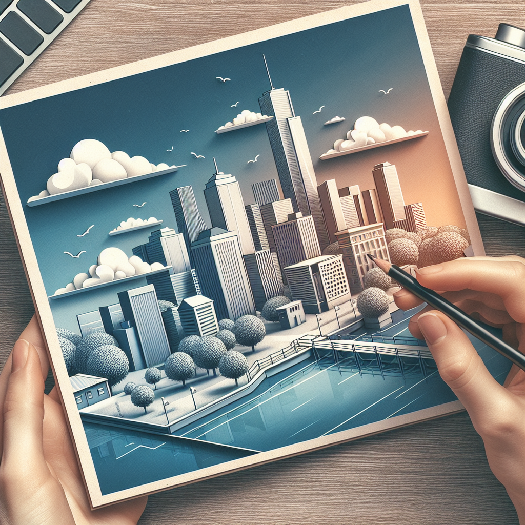 Illustration complémentaire de l’article sur Combiner 2D et 3D dans le design web : équilibre entre modernité et simplicité