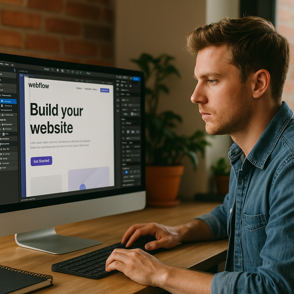 Illustration complémentaire de l’article sur Comment créer un site internet complet avec webflow