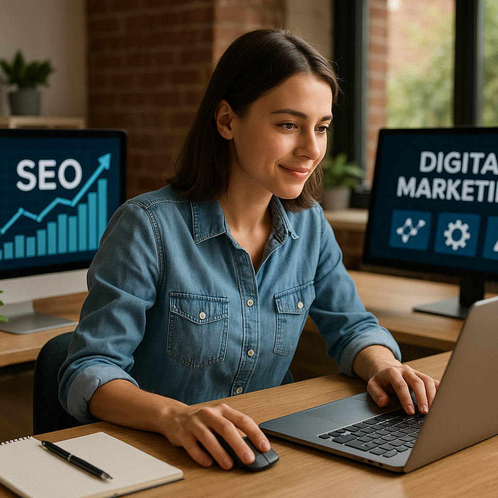 Illustration complémentaire de l’article sur Comment l’IA révolutionne le SEO et le marketing digital : automatisation, optimisation et personnalisation des campagnes