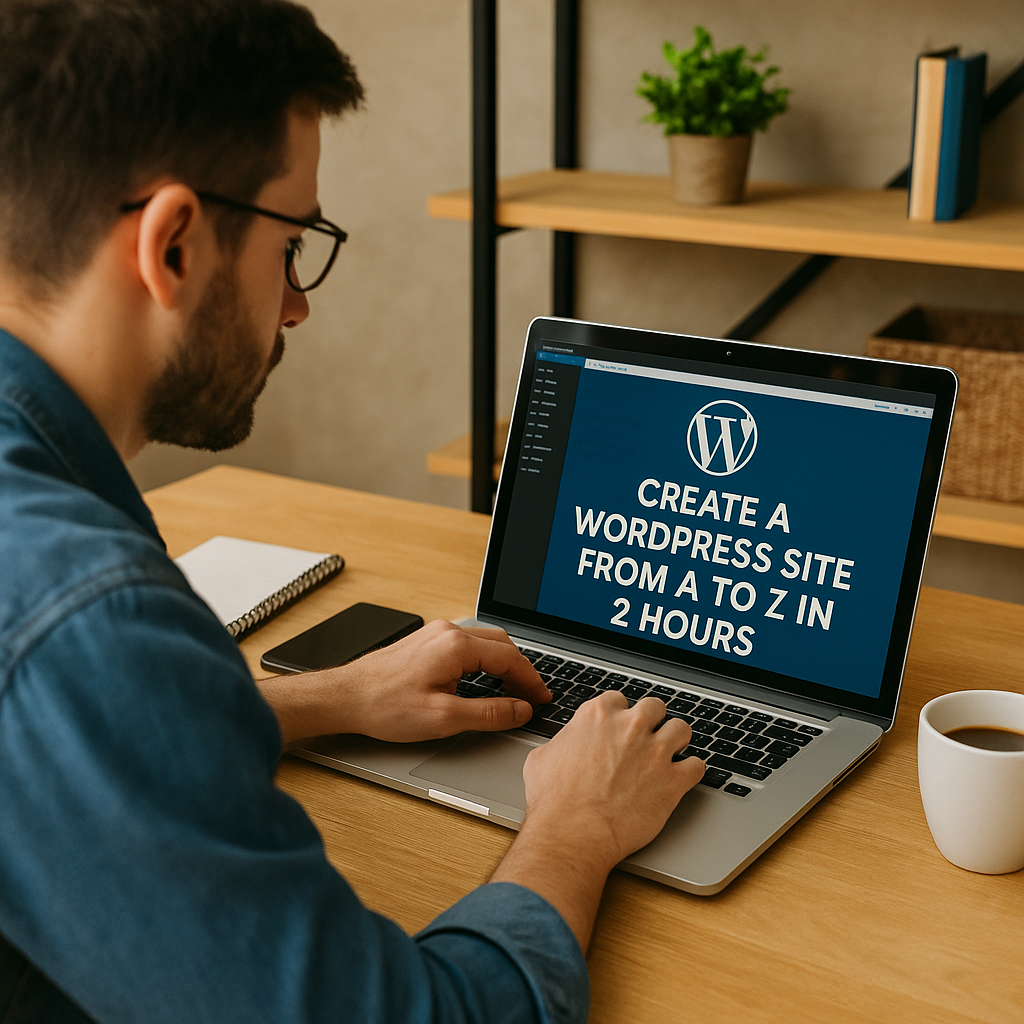 Illustration complémentaire de l’article sur Créer un site WordPress de A à Z en 2 heures – Guide ultra complet