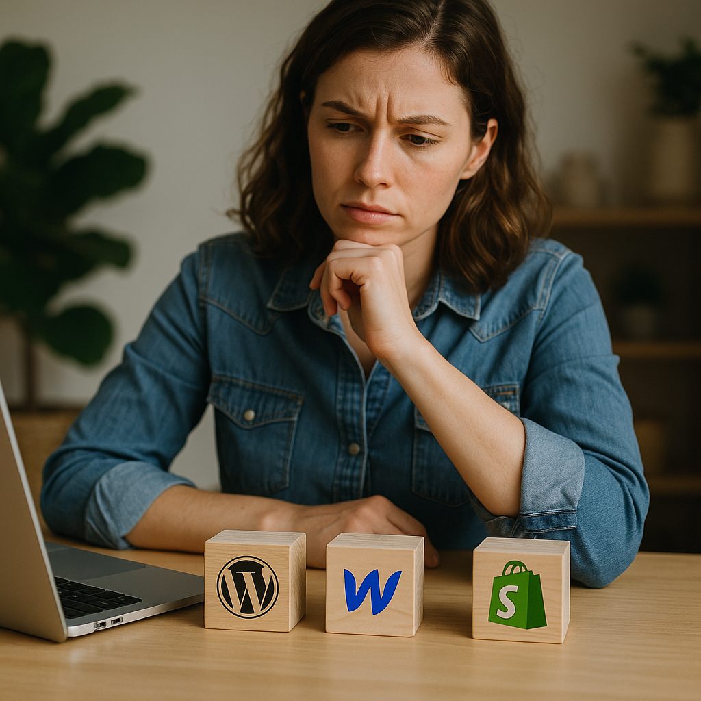 Illustration complémentaire de l’article sur WordPress vs Webflow vs Shopify : quel est le meilleur en 2025 ?