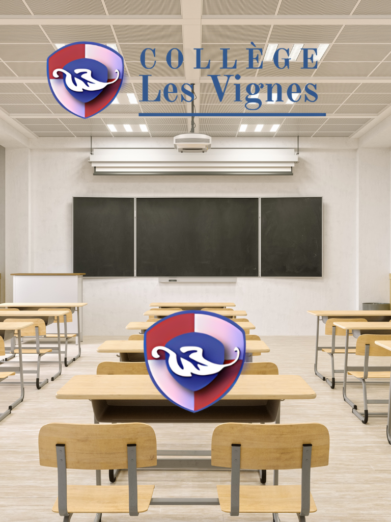 Salle de classe logo favicon - Collège les Vignes
