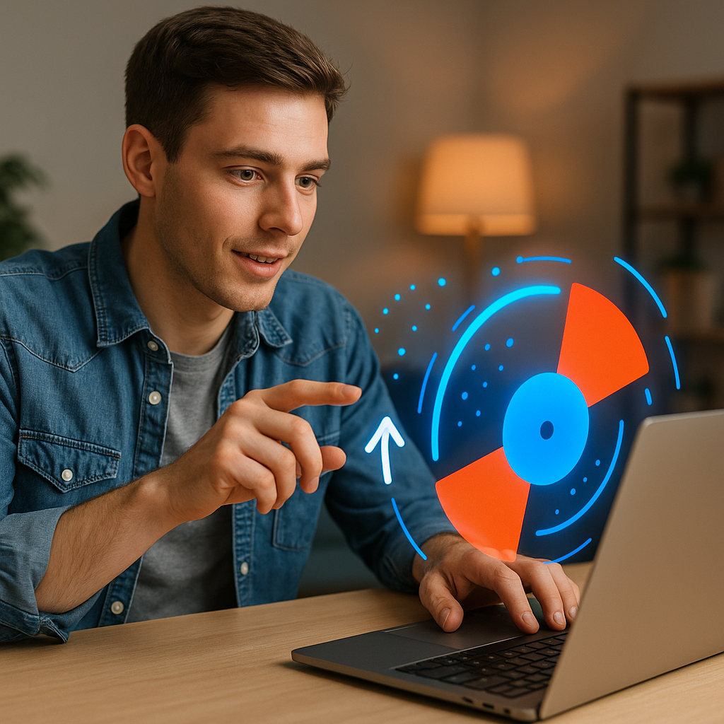 Illustration générée pour l’article : Animations dynamiques et expériences immersives sur les sites web : améliorer l’engagement par le mouvement et l’interactivité