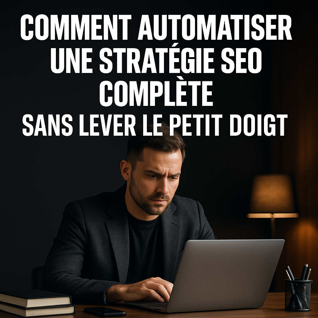 Illustration complémentaire de l’article sur Comment automatiser une stratégie SEO complète sans lever le petit doigt