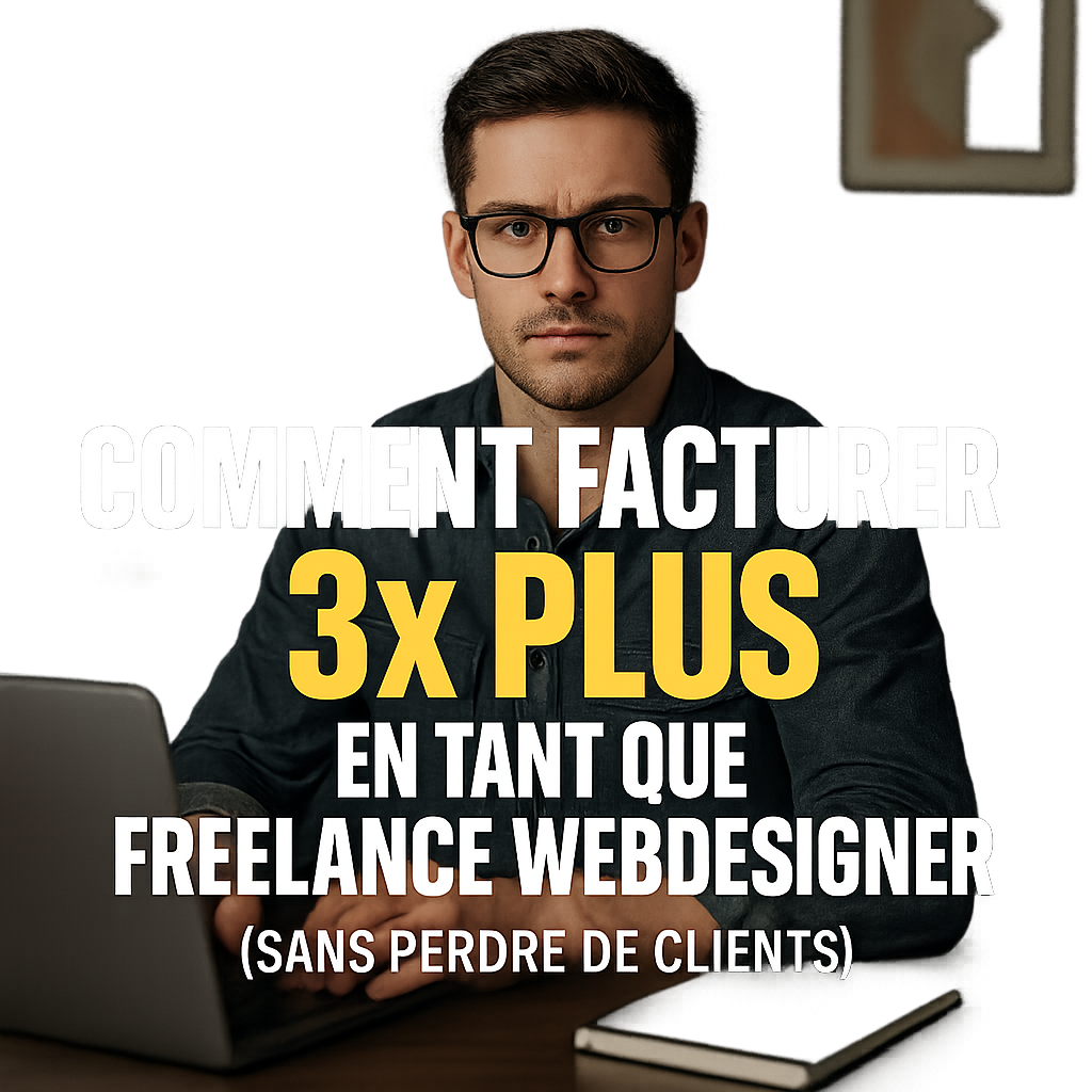 Illustration complémentaire de l’article sur Comment facturer 3x plus en tant que freelance webdesigner (sans perdre de clients)