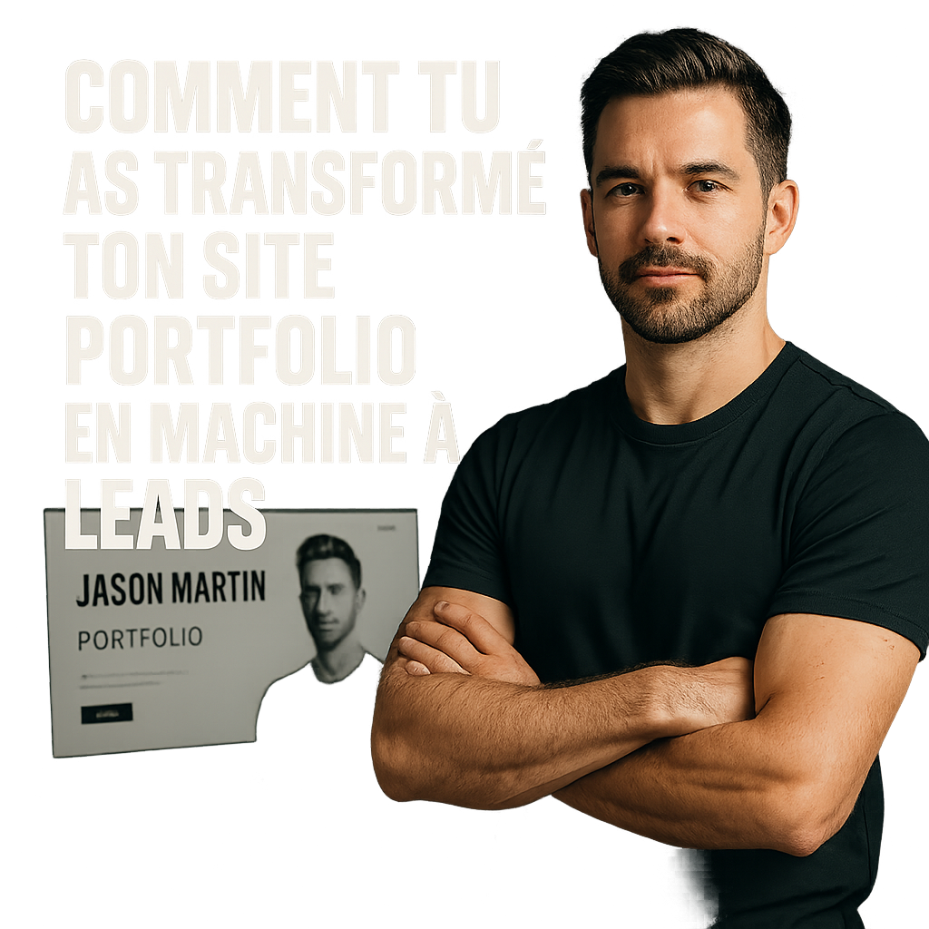 Illustration complémentaire de l’article sur Comment j’ai transformé mon site portfolio en machine à leads