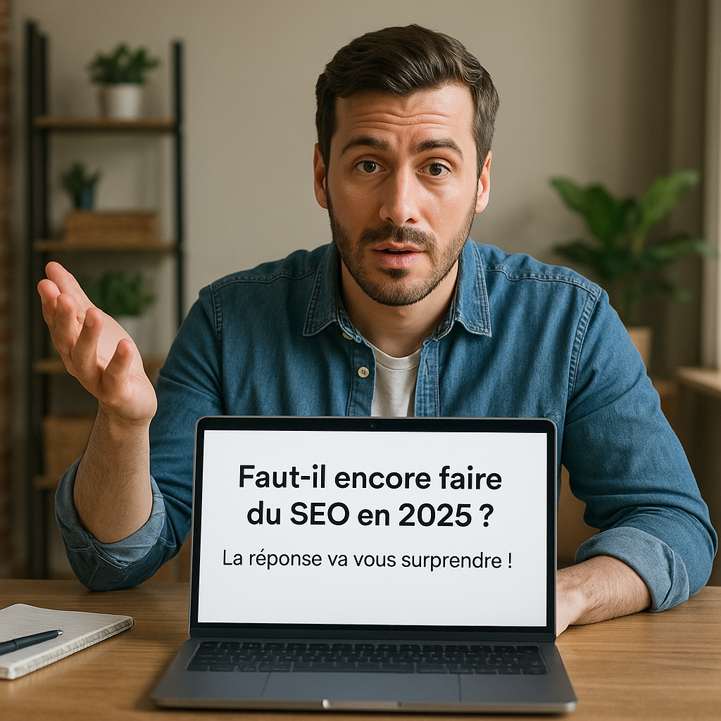 Visuel d’introduction sur Faut-il encore faire du SEO en 2025 ? La réponse va vous surprendre !