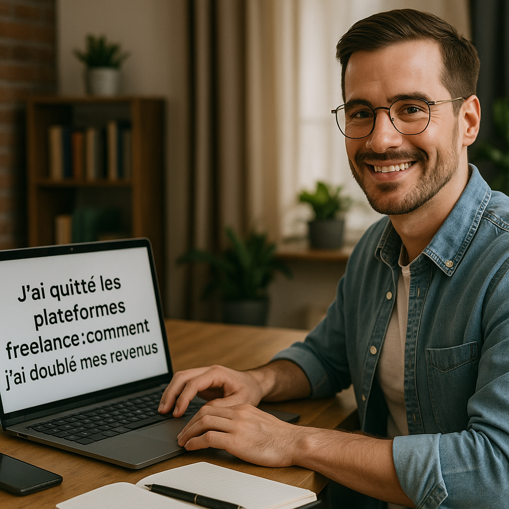J’ai quitté les plateformes freelance : comment j’ai doublé mes revenus