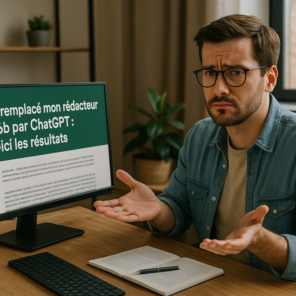 J’ai remplacé mon rédacteur web par ChatGPT : voici les résultats