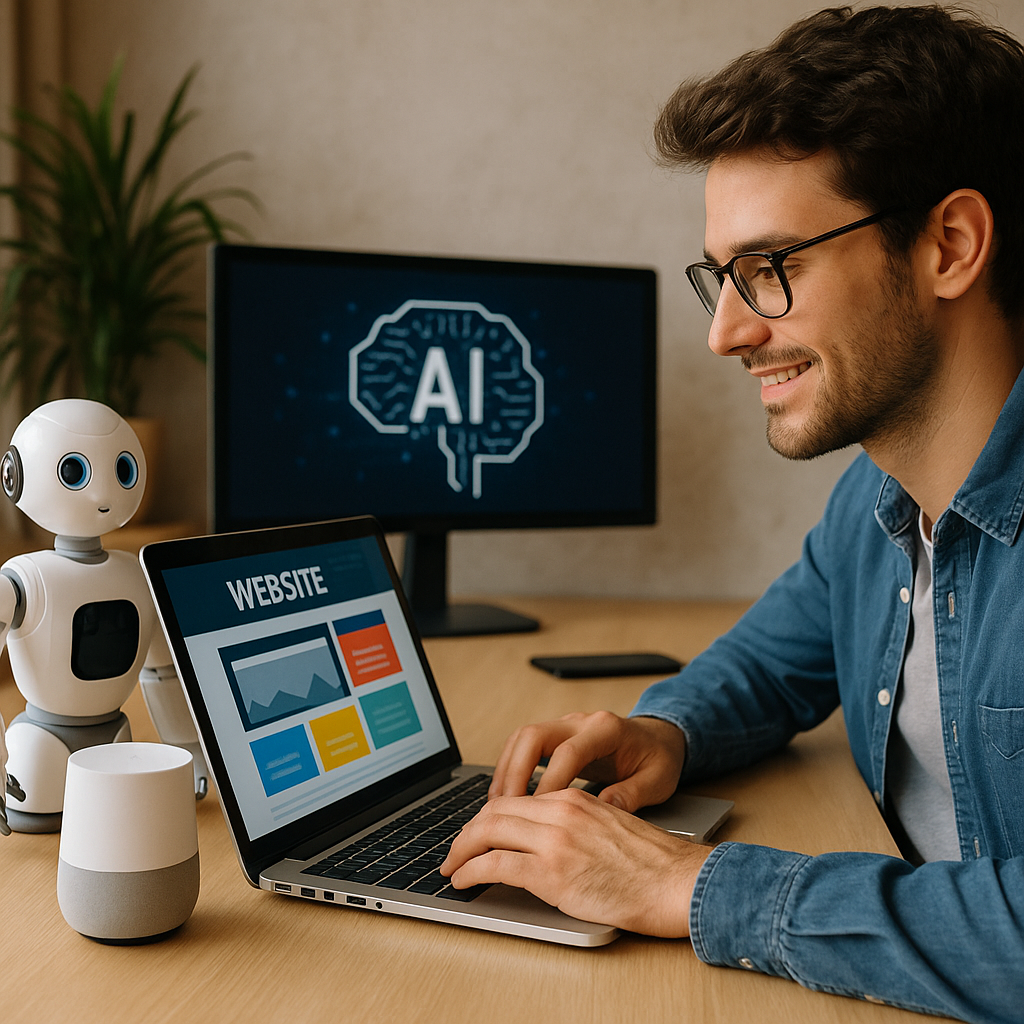 Les meilleures IA pour booster la création de site web en 2025