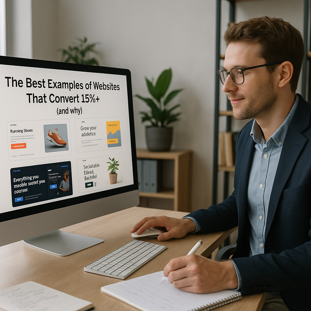 Les meilleurs exemples de sites Web qui convertissent à +15% (et pourquoi)