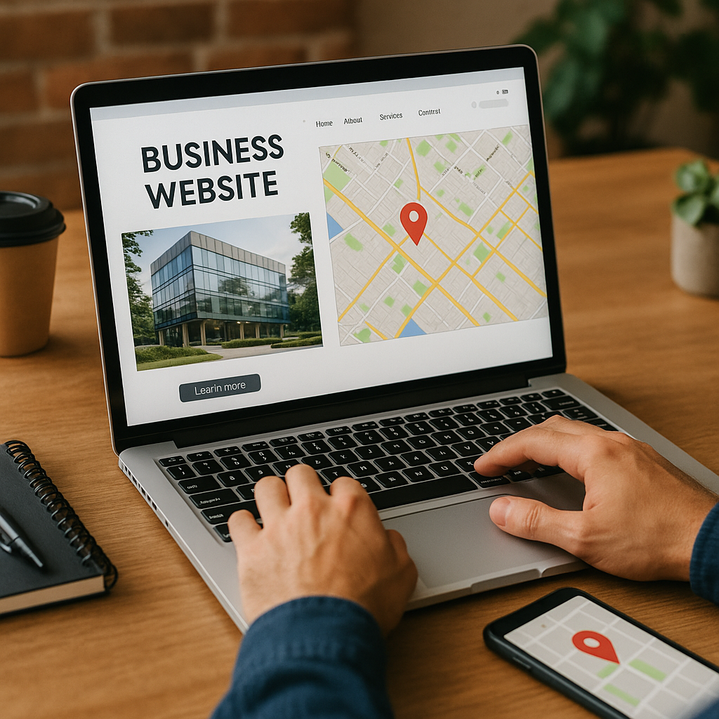 Tuto complet pour créer un site vitrine optimisé pour Google Maps