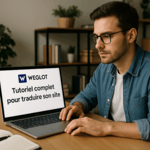 Illustration générée pour l’article : Weglot tutoriel complet pour traduire son site