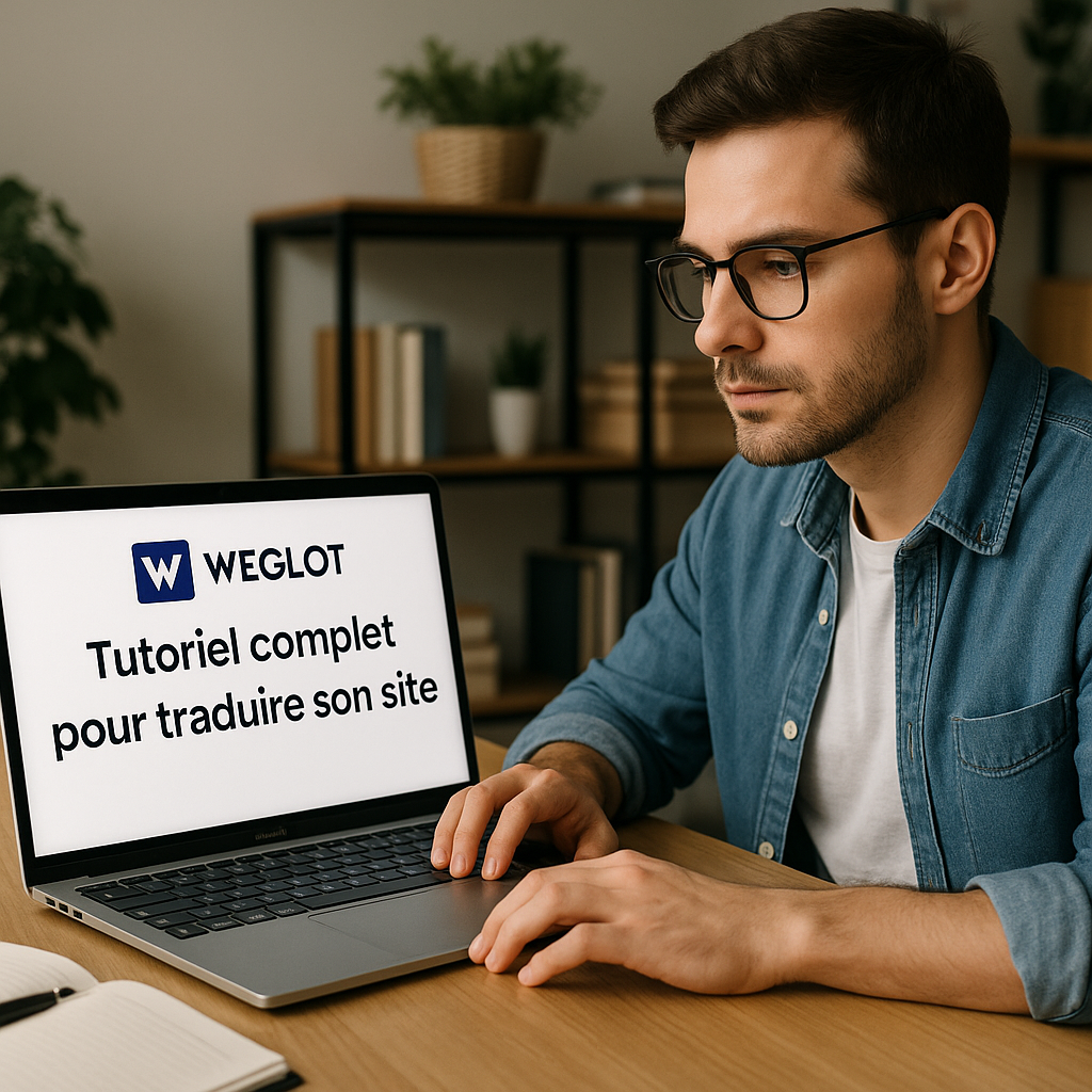 Illustration générée pour l’article : Weglot tutoriel complet pour traduire son site