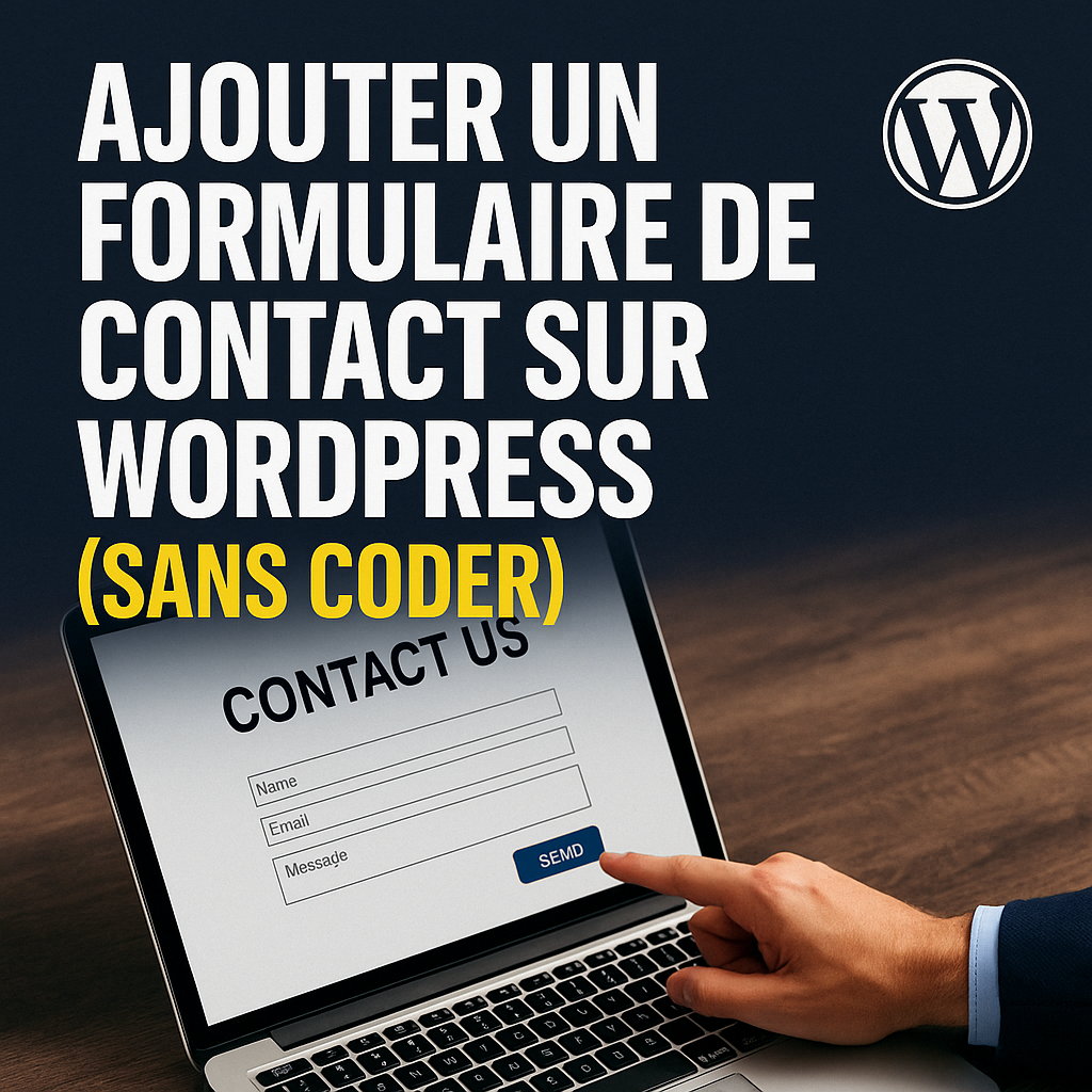 Illustration complémentaire de l’article sur Ajouter un formulaire de contact sur WordPress (sans coder)