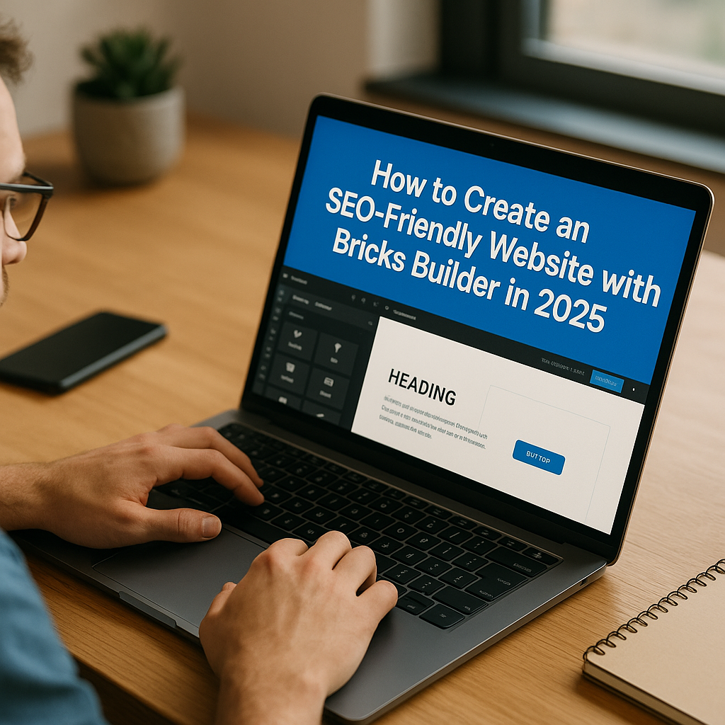 Illustration complémentaire de l’article sur Comment créer un site SEO-friendly avec Bricks Builder en 2025