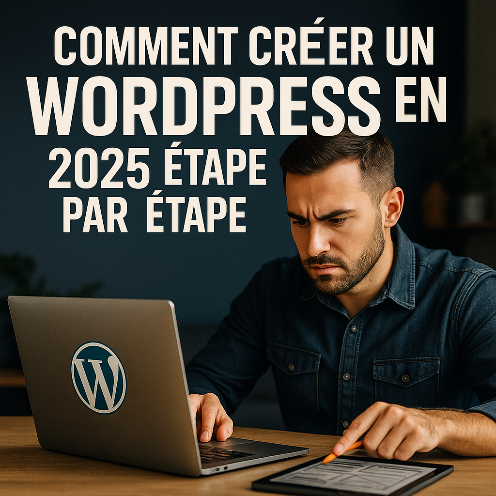 Illustration complémentaire de l’article sur Comment créer un site WordPress en 2025 étape par étape
