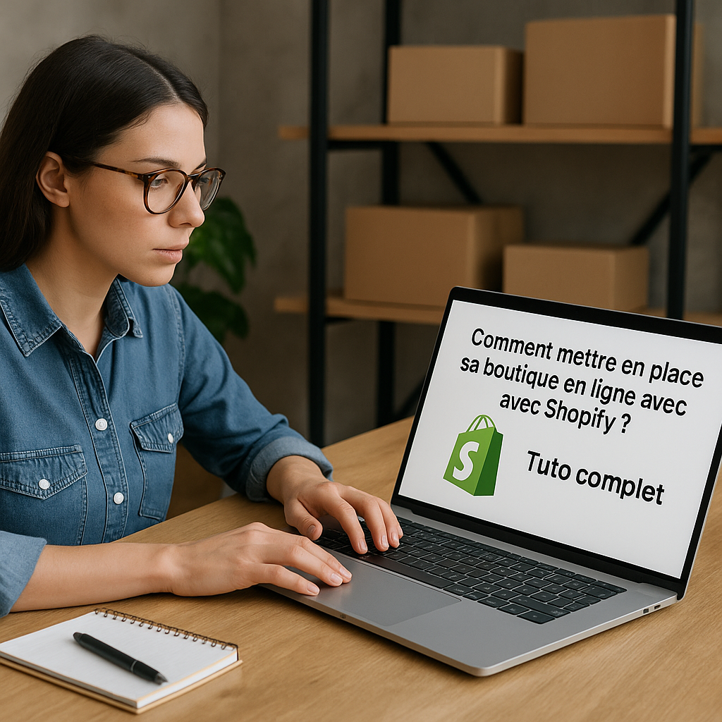 Comment mettre en place sa boutique en ligne avec Shopify ? Tuto complet