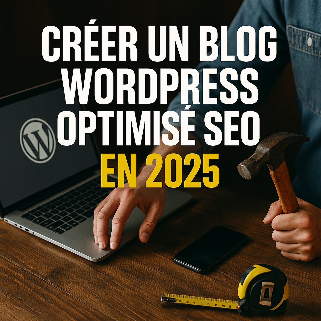 Illustration complémentaire de l’article sur Créer un blog WordPress optimisé SEO en 2025