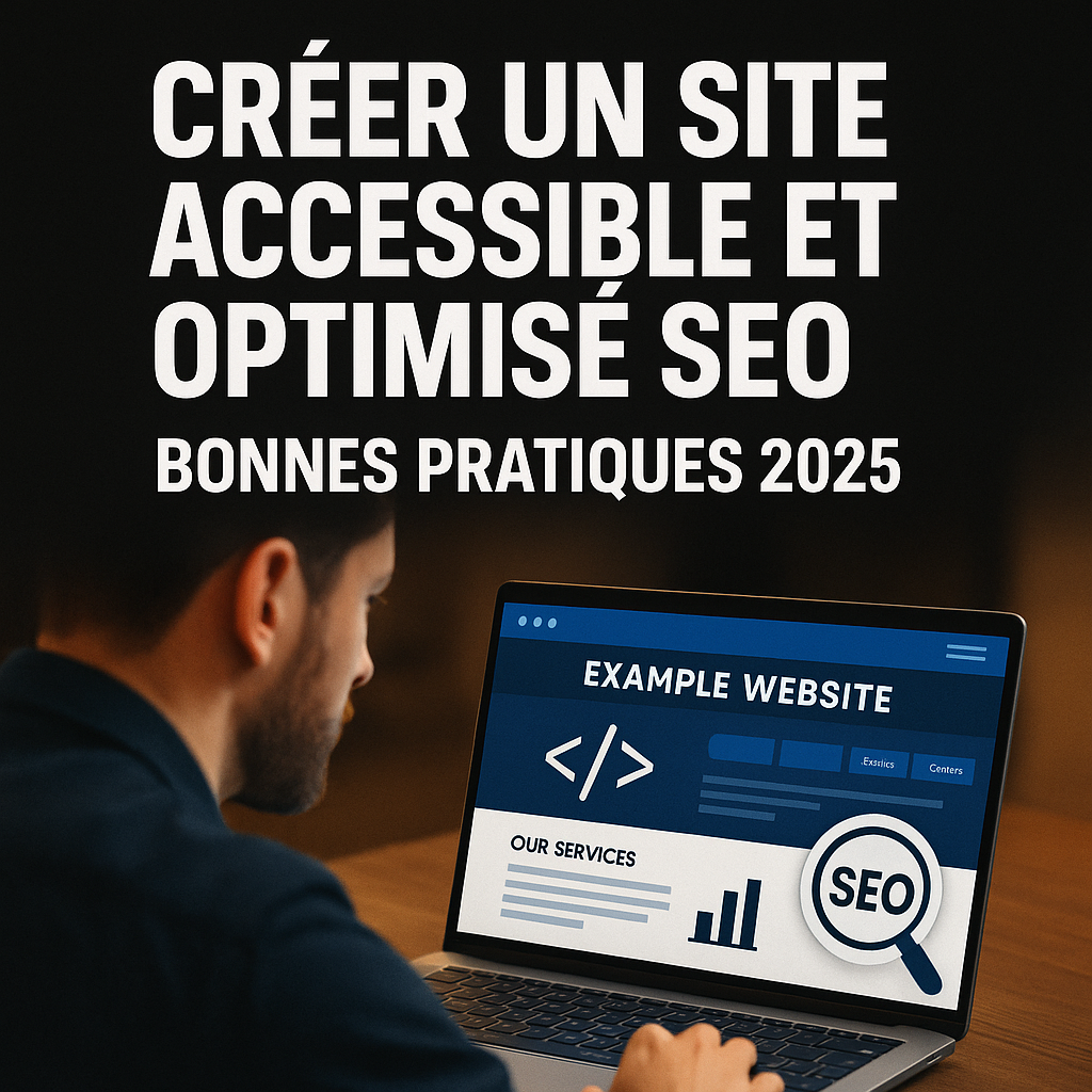 Illustration complémentaire de l’article sur Créer un site accessible et optimisé SEO : bonnes pratiques 2025