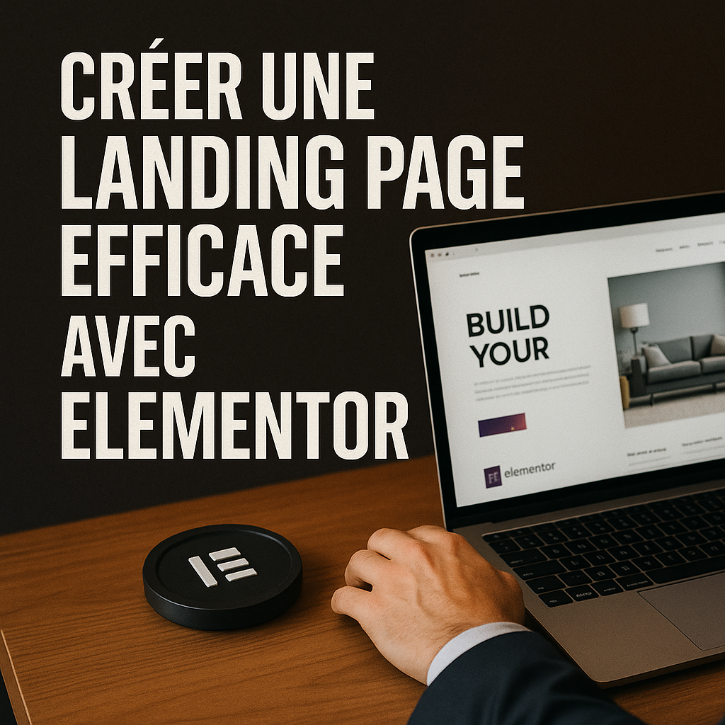 Illustration complémentaire de l’article sur Créer une landing page efficace avec Elementor