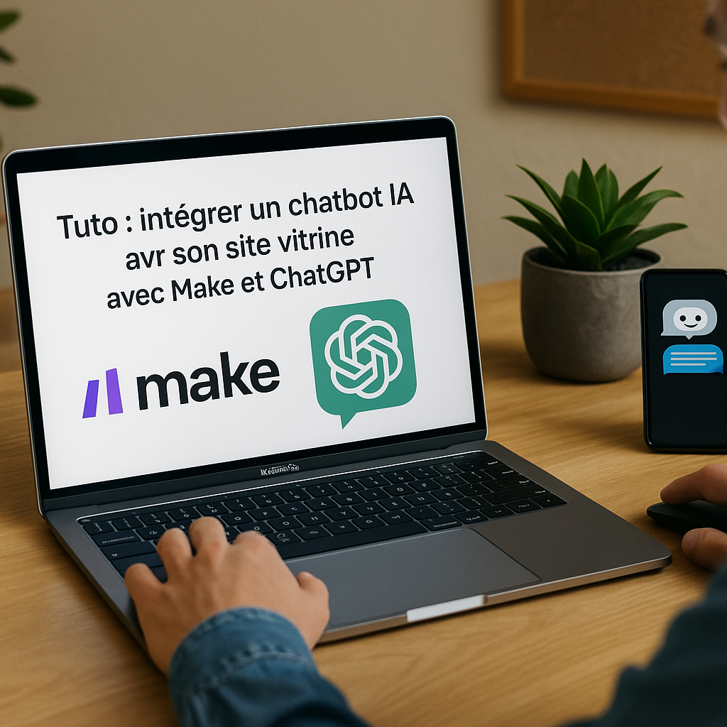 Tuto : intégrer un chatbot IA sur son site vitrine avec Make et ChatGPT