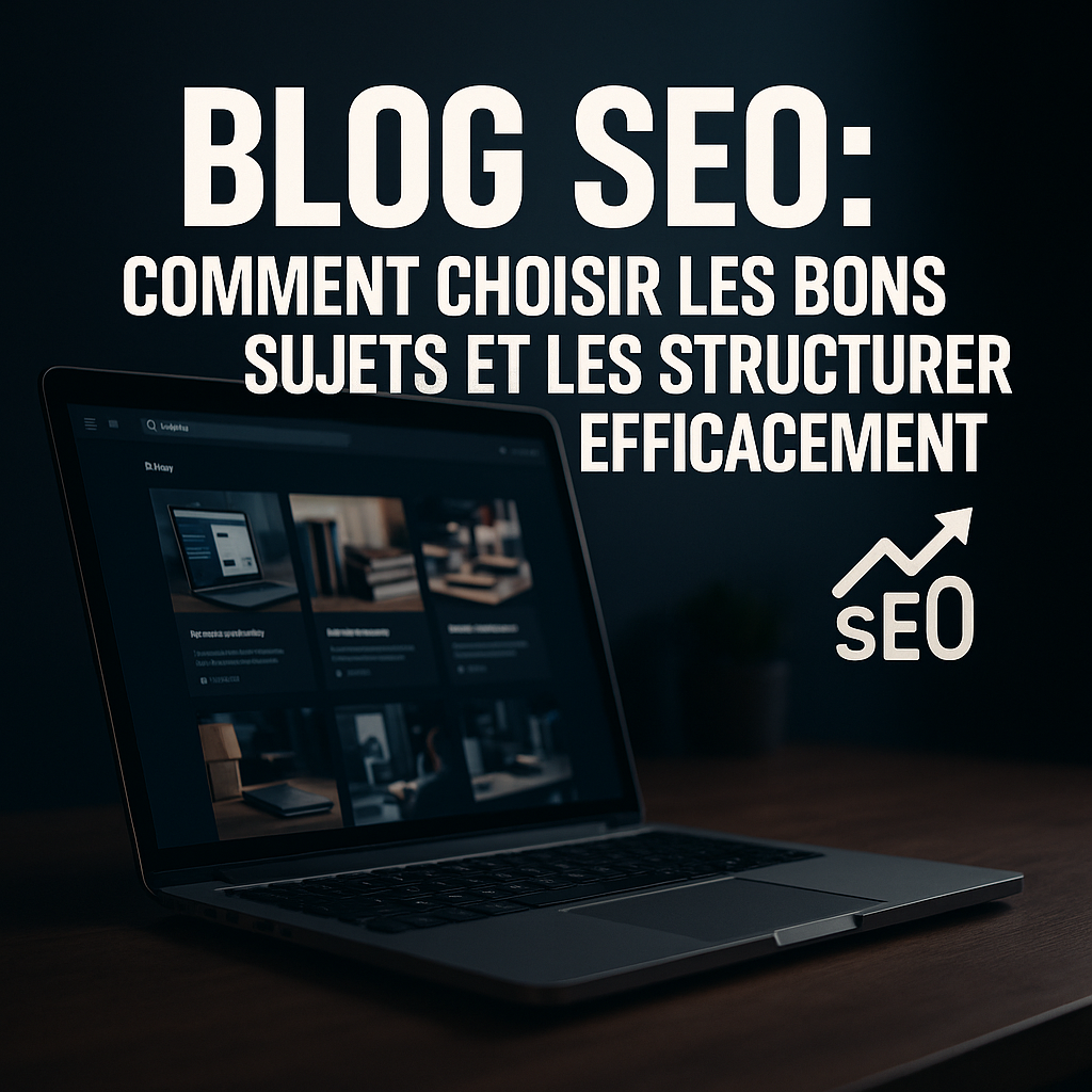 Illustration complémentaire de l’article sur Blog SEO : comment choisir les bons sujets et les structurer efficacement