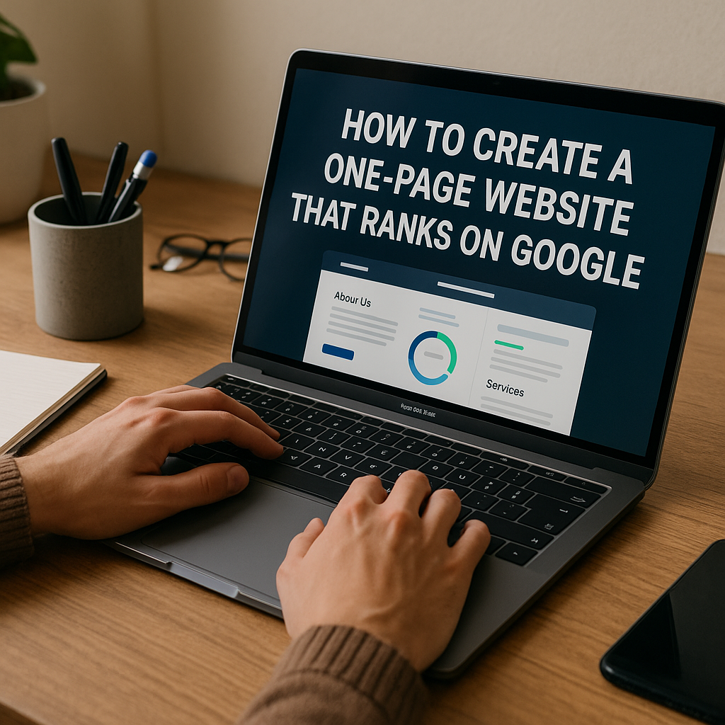 Comment créer un site one-page qui ranke sur Google