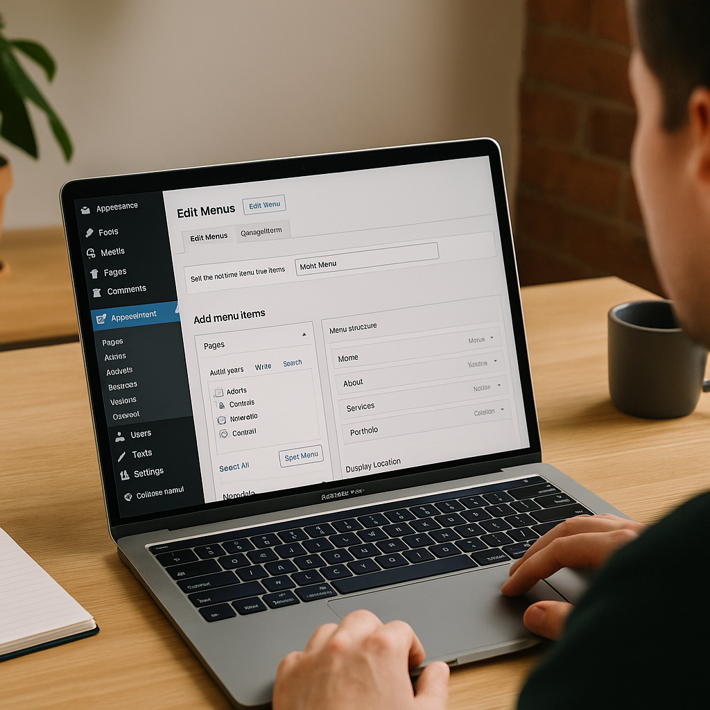Créer un menu de navigation personnalisé dans WordPress