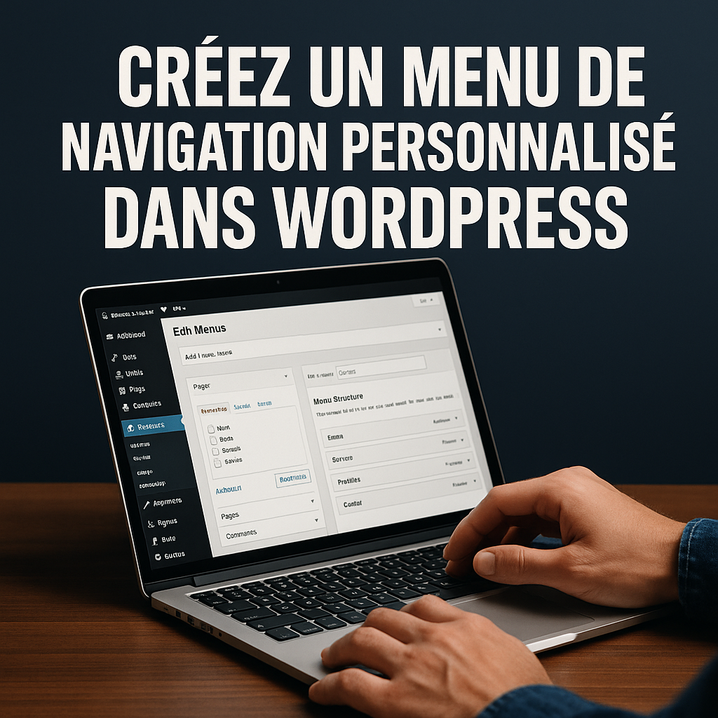 Illustration complémentaire de l’article sur Créer un menu de navigation personnalisé dans WordPress