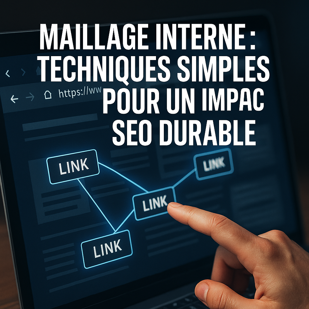 Illustration complémentaire de l’article sur Maillage interne : techniques simples pour un impact SEO durable